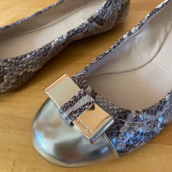 Coach snakeskin flats - Picture 4 of 7